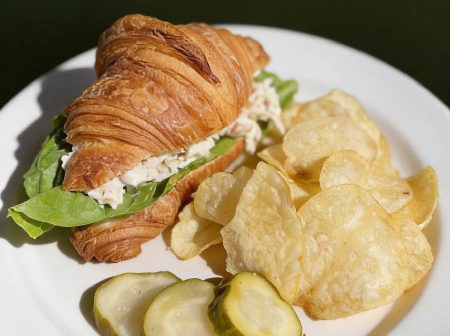 Chicken Salad on Croissant